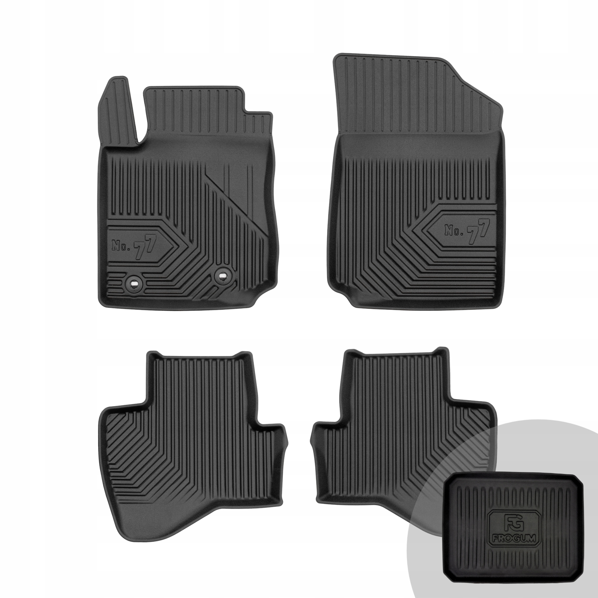 Frogum Koberce do auta pro Toyota Aygo II 2014-2021