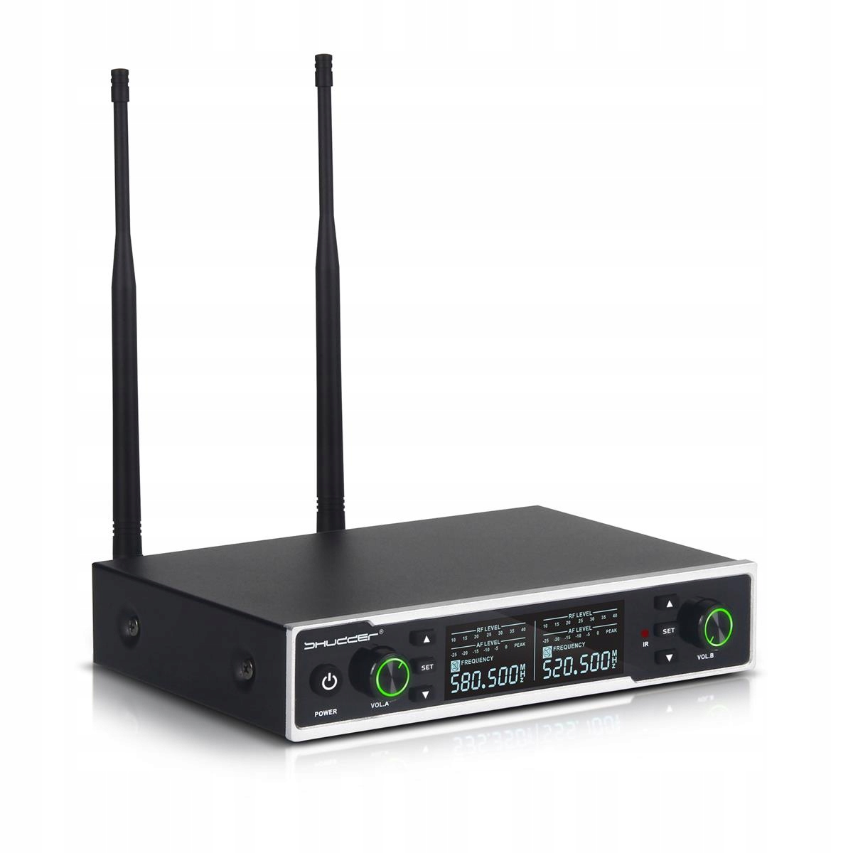 Mirkofony Shudder bezprzewodowe mikroport + nagłow Model SDR1304