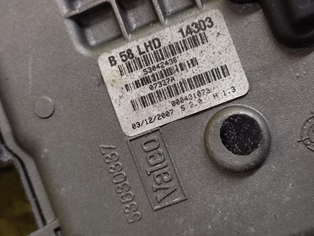 CITROEN C4 PICASSO motorek stěrače levý předek 53630337