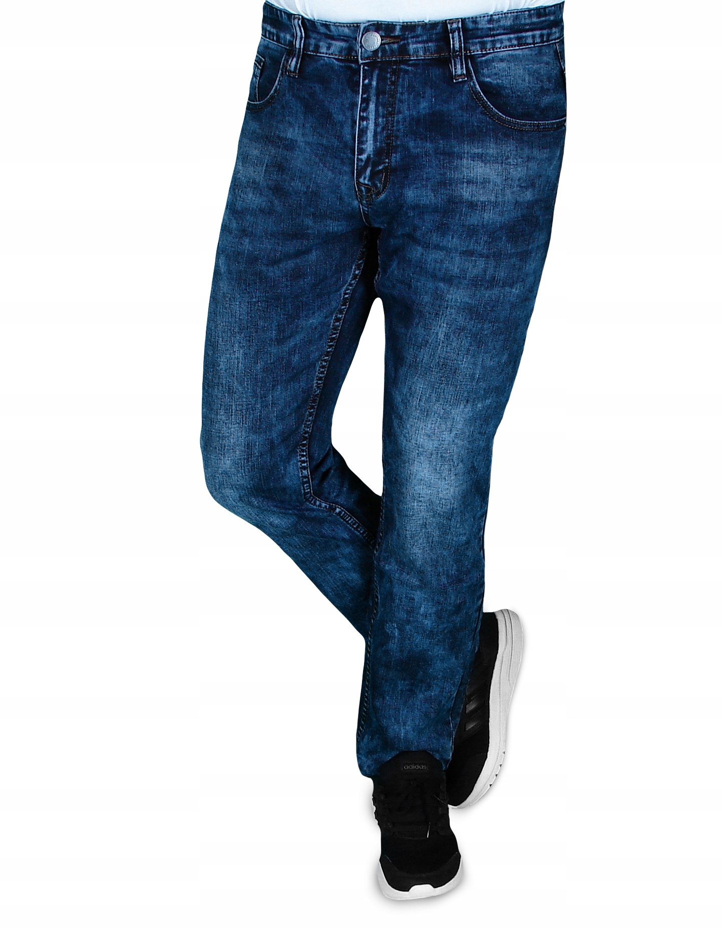 SPODNIE MĘSKIE JEANSOWE W34 L32 34/32 W 88-90 cm Rozmiar 34/32