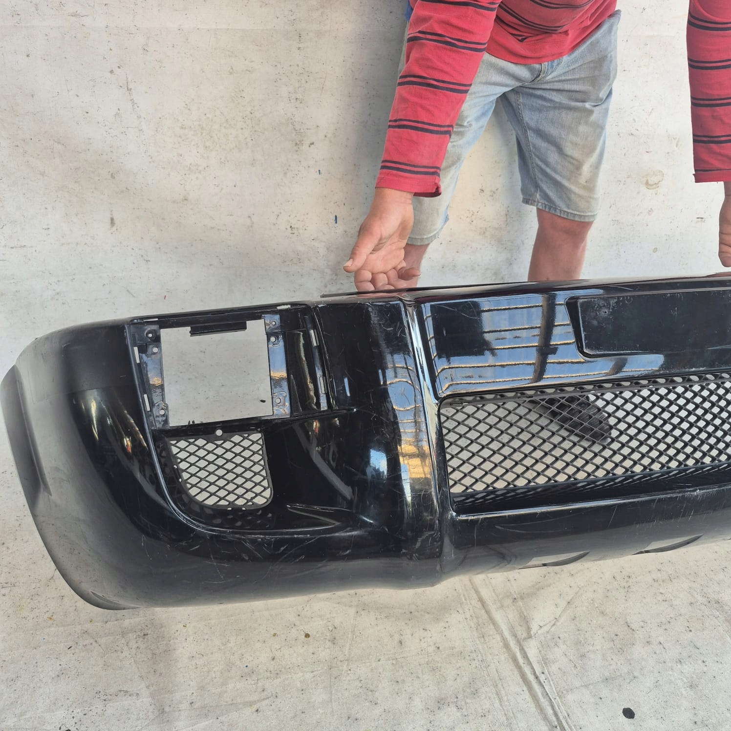 HYUNDAI TUCSON and 04- bumper front front WASKI