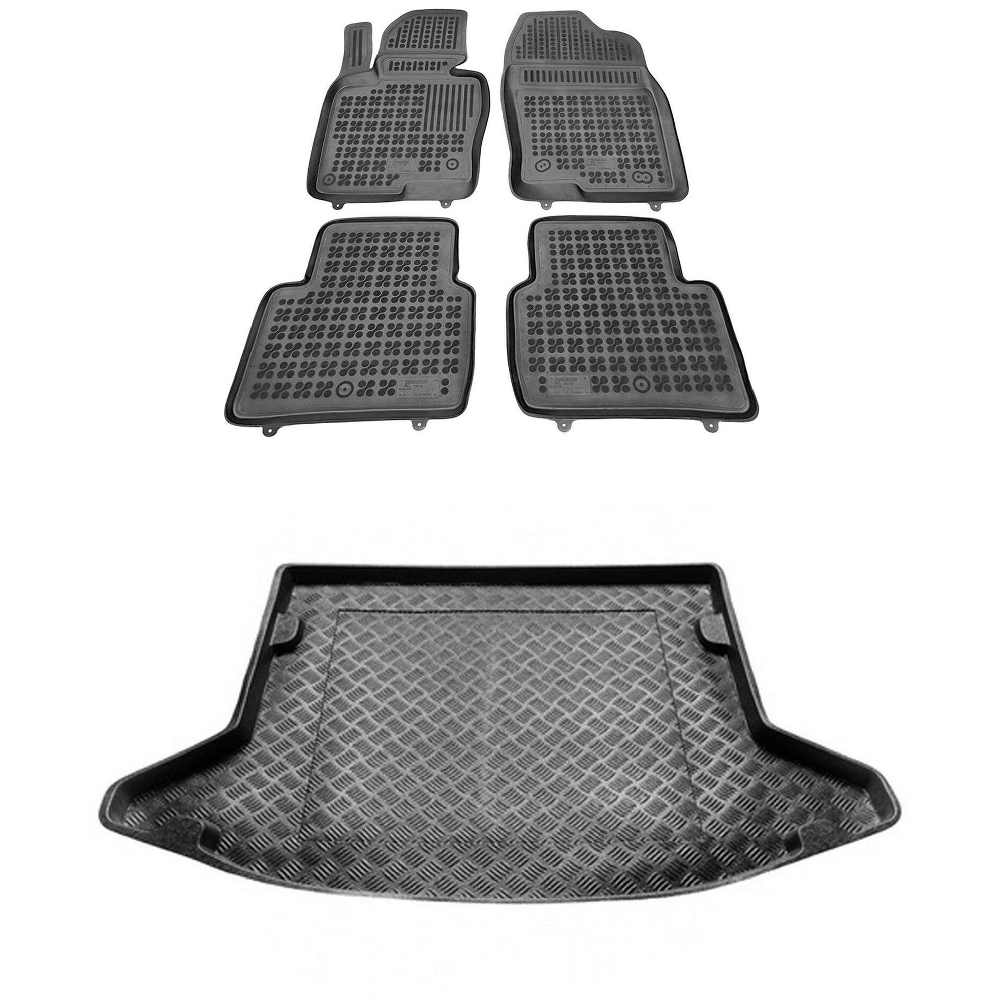Комплект коврики и коврик к Mazda Cx5 II 2017-2021