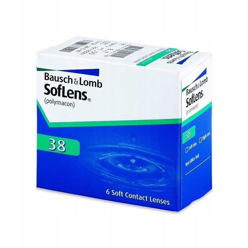 

Soczewki miesięczne SofLens 38 6 szt. Bc 8.7