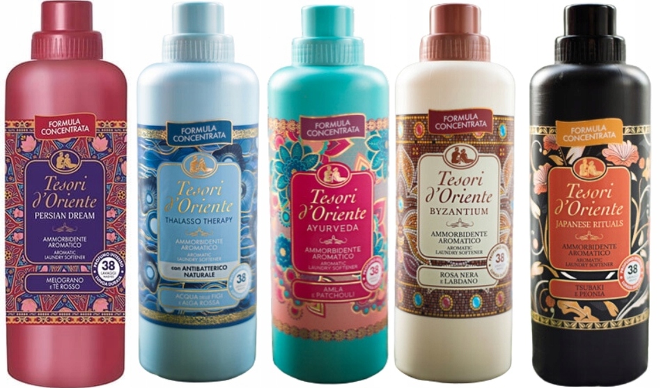 Levně Tesori d'Oriente Sada 5 italských tekutá aviváž 760 ml Ptabj