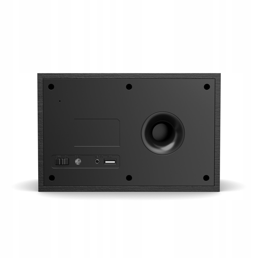 Radio internetowe Wi-Fi DAB+ FM Bluetooth USB POGODA Wysokość produktu 12 cm