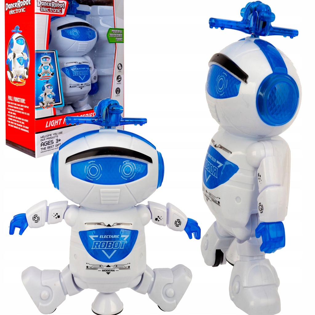 

Robot Tańczący Interaktywny Światło Dźwięk