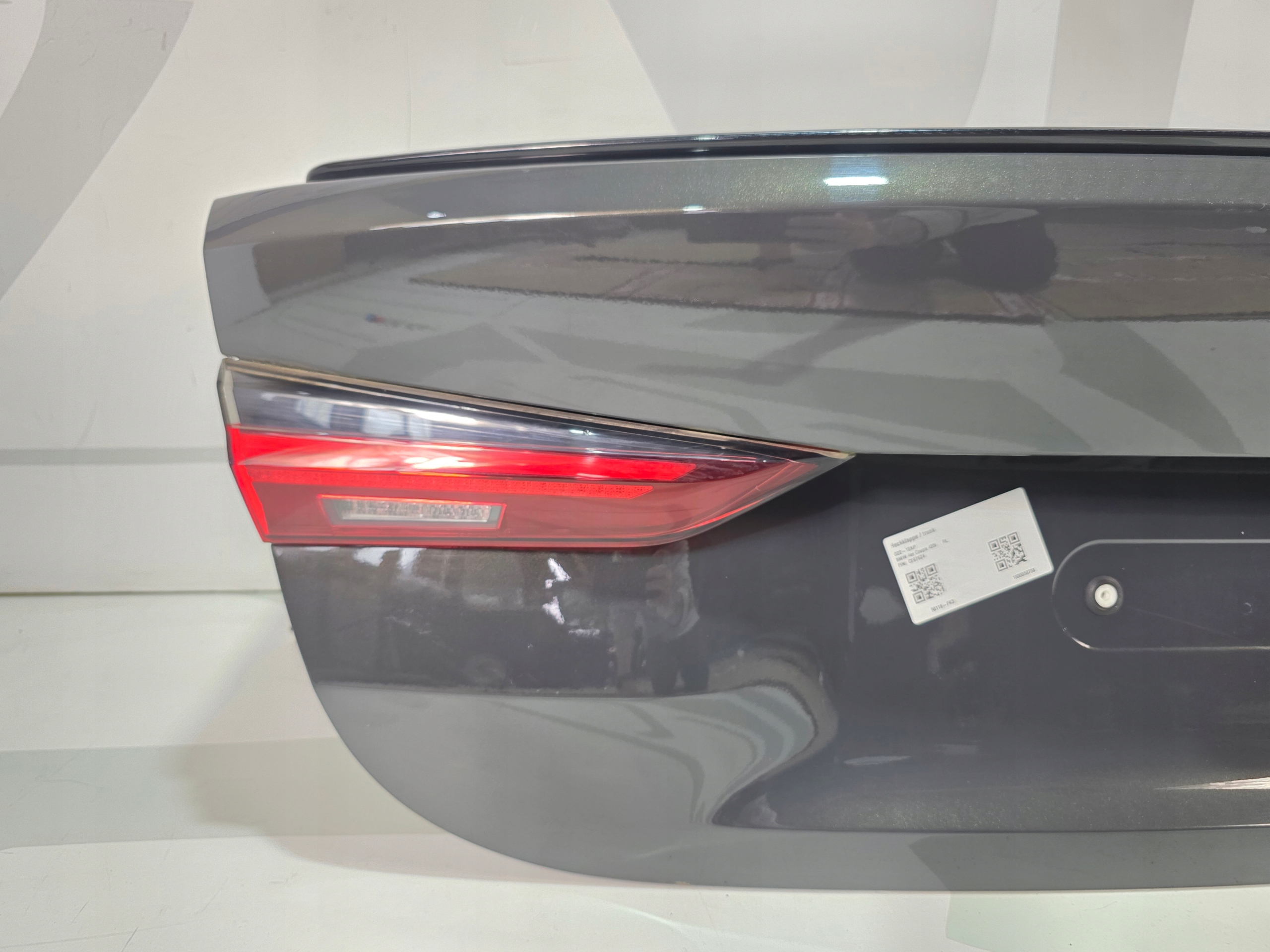 boot door rear BMW 4 G22 COUPE UK KAMERA C36 DRAVITGRAU METALLIC