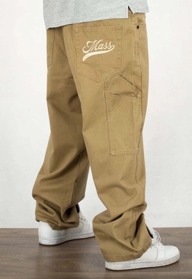 Kalhoty Mass Pants Extra Baggy Fit Prospect béžové