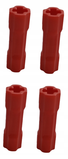 

Lego Technic Łącznik 26287 42195 czerwony 4 szt