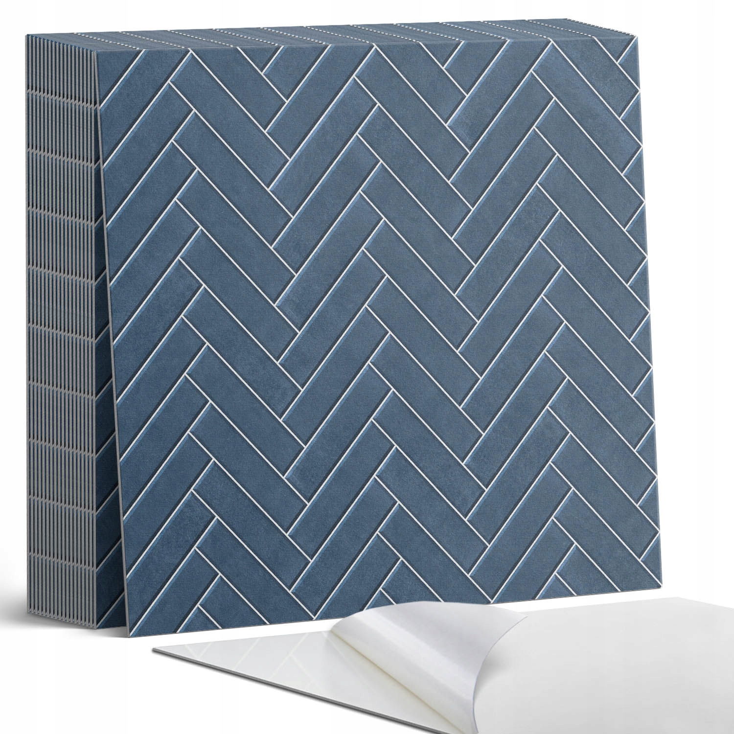Dekorativní vinylové dlaždice na zeď Stylový jedlový motiv 20 x 20 x 20 cm