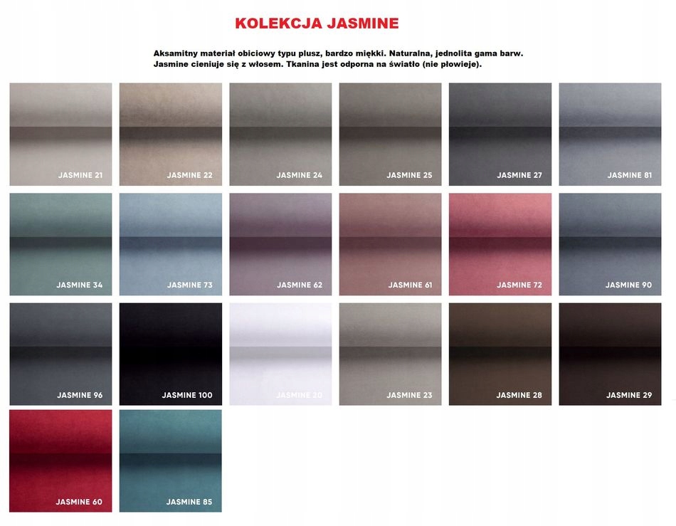 Narożnik RELAX bez funkcji spania i pojemnika Szerokość mebla 240 cm