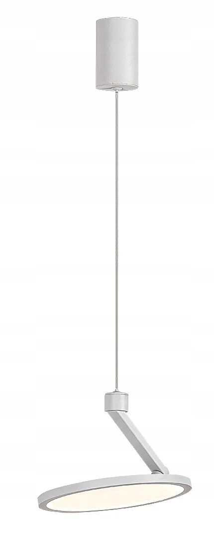 Závěsná Led lampa 20W Bílá Ø 20 cm Rabalux Ovidia do obývacího pokoje