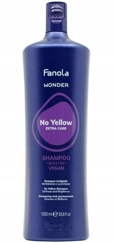 Fanola Wonder No Yellow Šampon 1000 ml odstranění nežádoucích odstínů