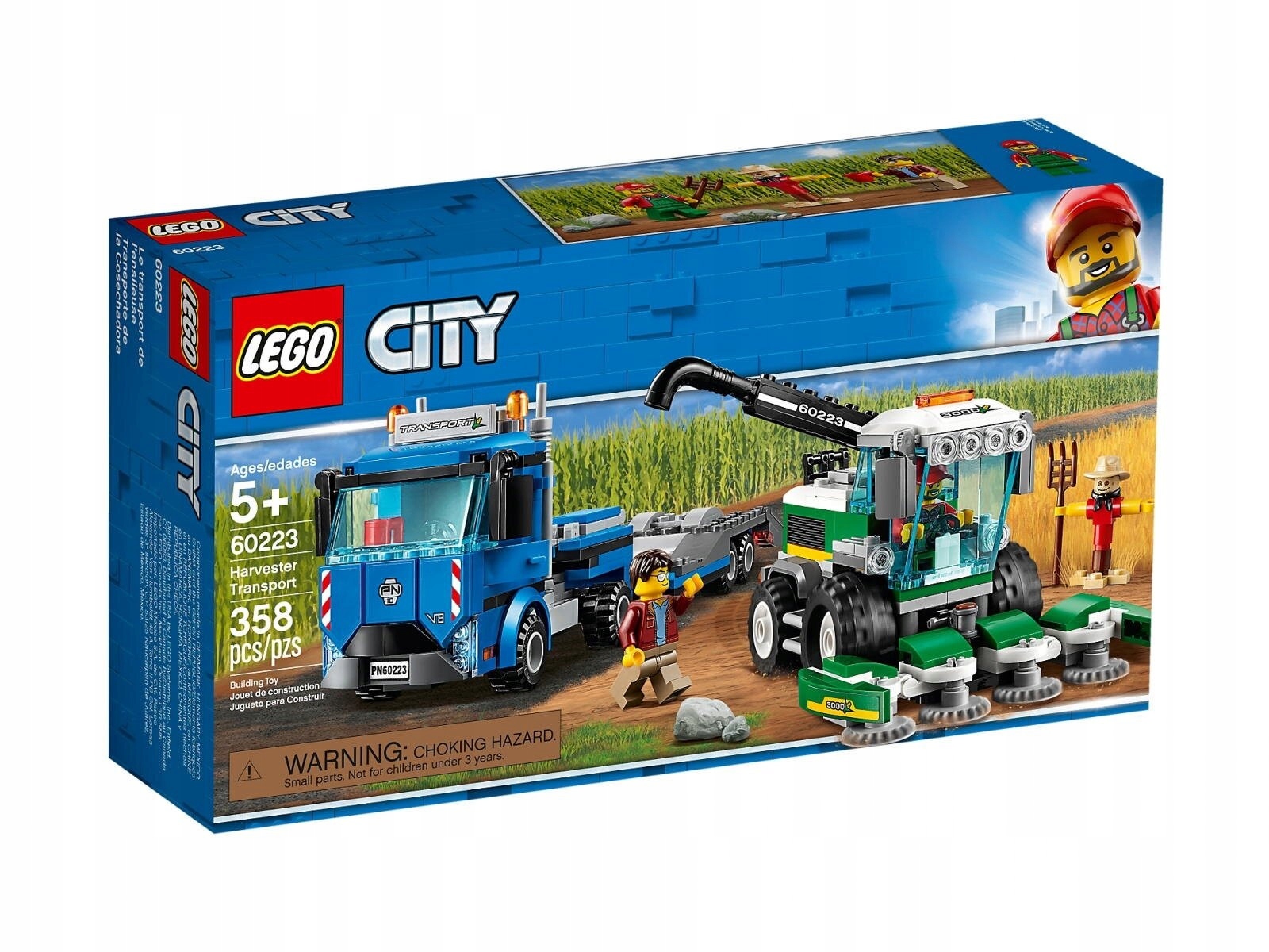 Lego City 60223 Transportér kombajnu Nový