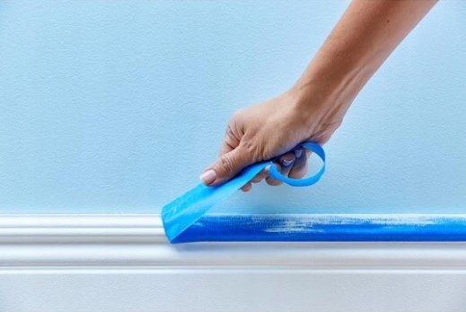 TAŚMA MALARSKA NIEBIESKA MASKUJĄCA 25MMX50M Długość 50 m