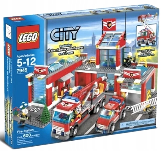 Lego City 7945 Remiza Nové
