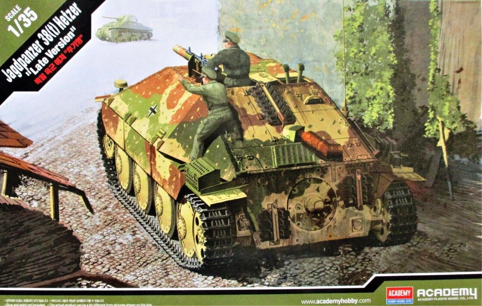 Academy 13230 Jagdpanzer 38 T Hetzer Pozdní Verze