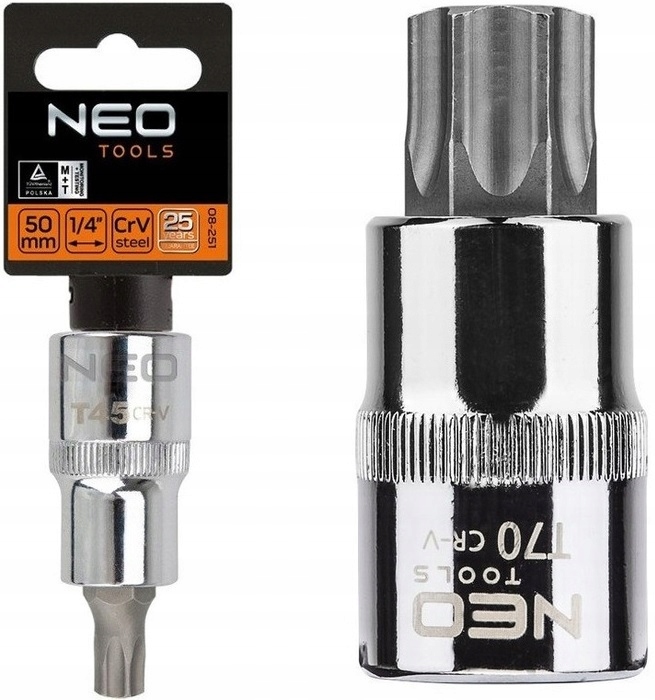 

Neo Klucz Trzpioniowy 1/2'' Torx TX60