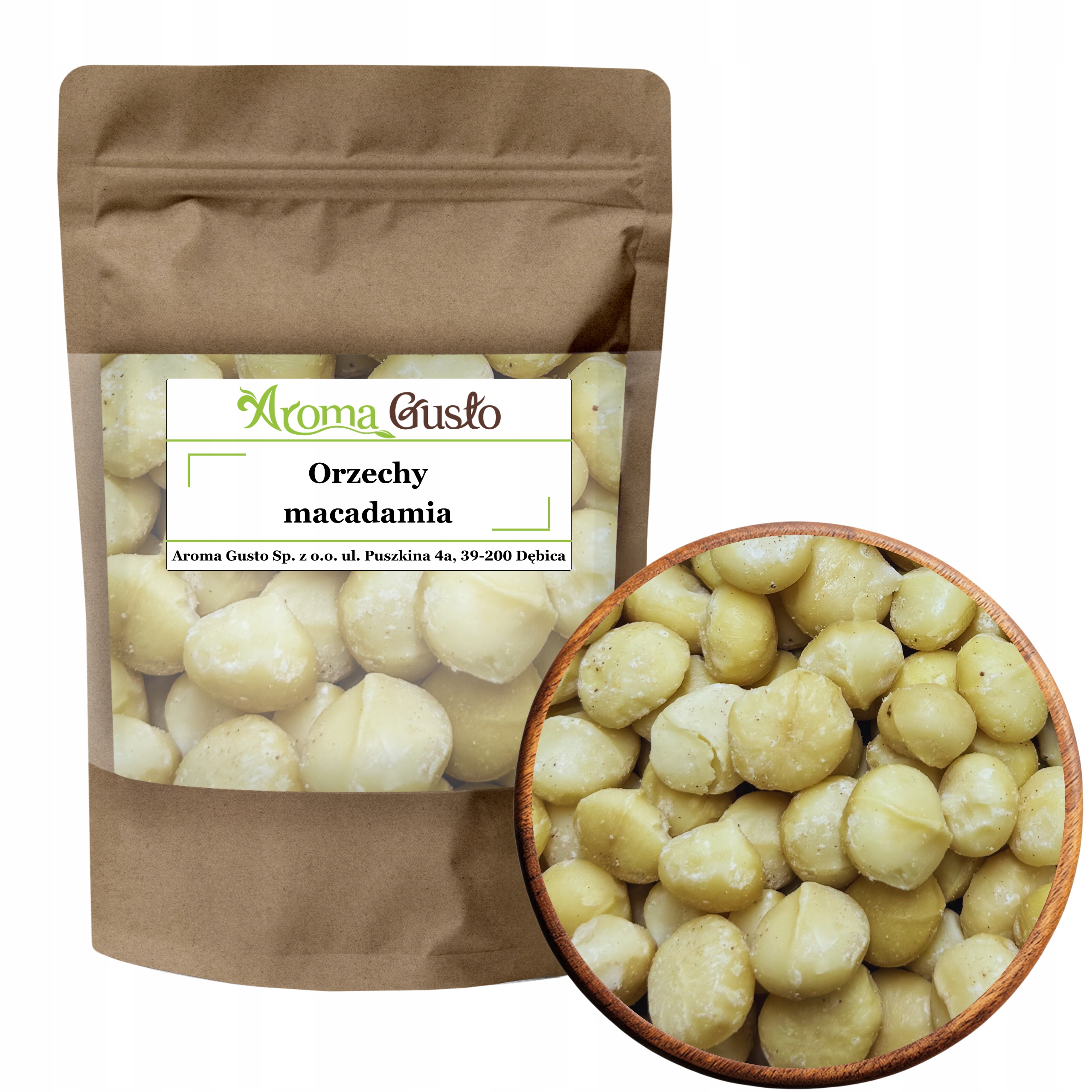 Orzechy macadamia 500g Jakość Premium Aroma Gusto