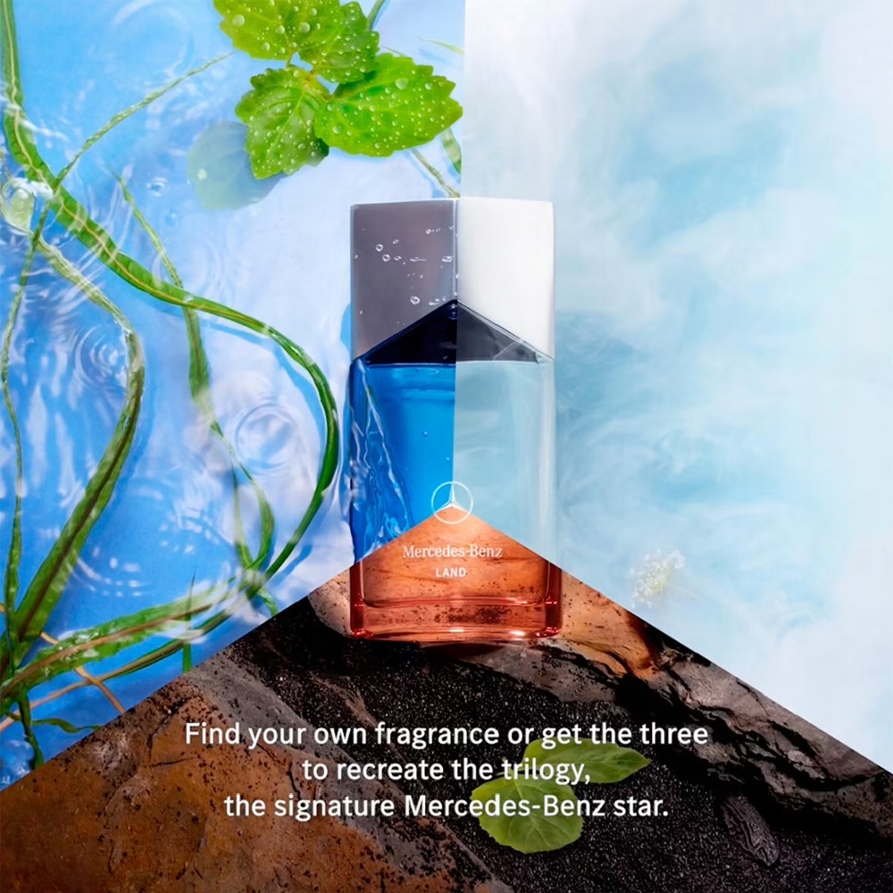 PERFUMY MERCEDES-BENZ SEA - 100ml Stan opakowania oryginalne