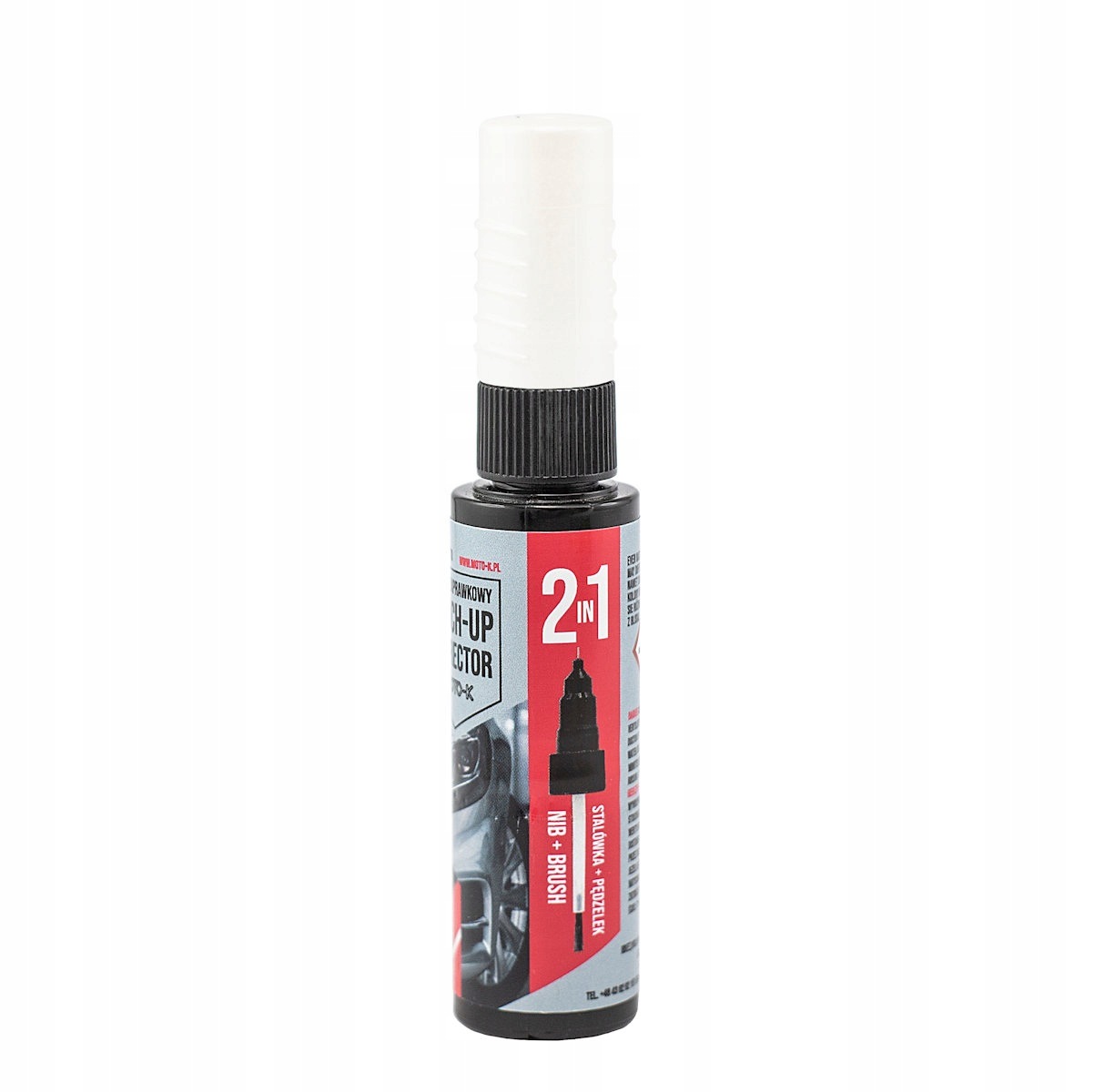 Moto-K lakier zaprawkowy z rapidografem 12ml nr. 1120 biały perłowy