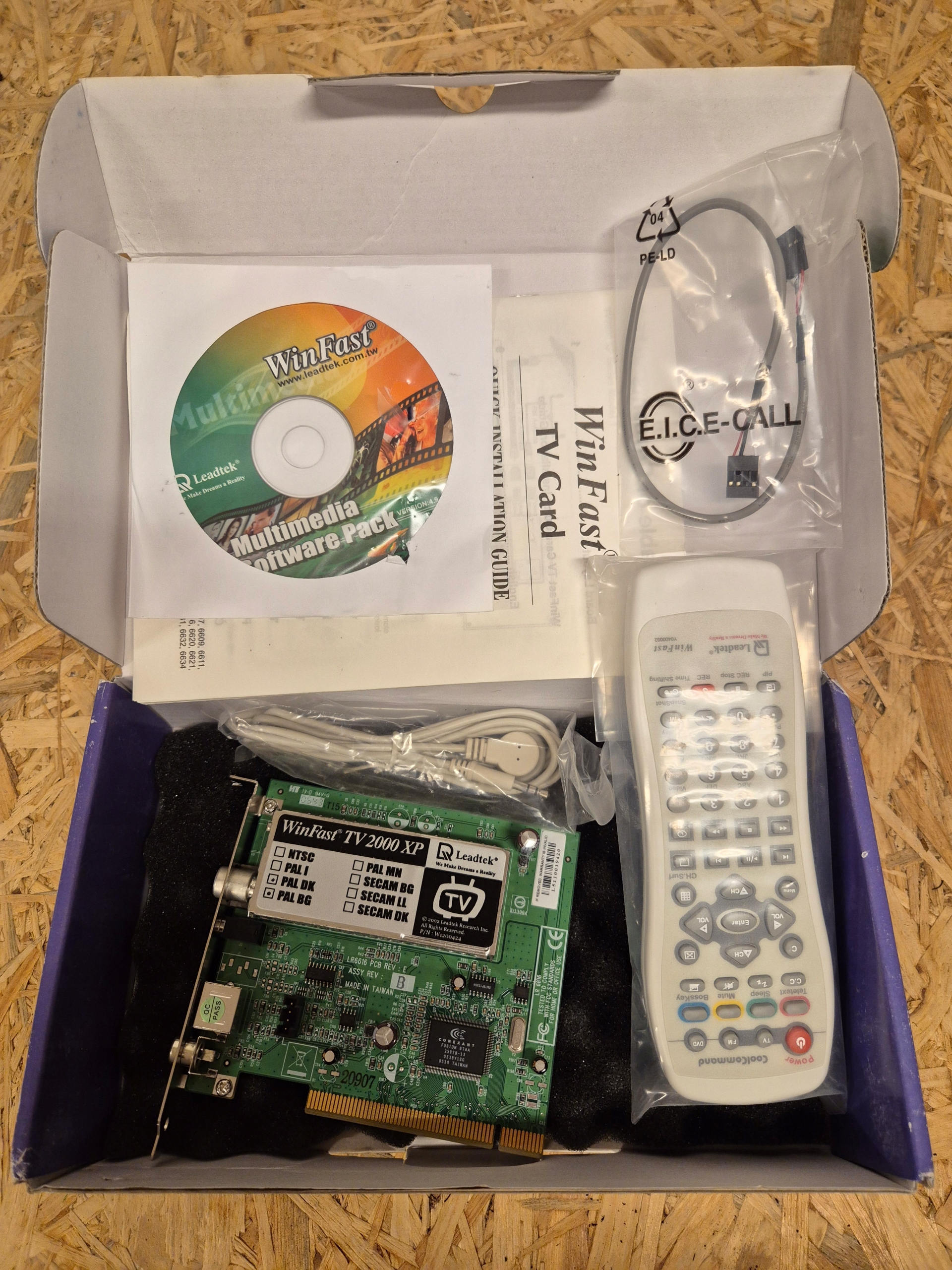 Tuner PCI analogowy Leadtek WinFast TV2000 XP Expert FABRYCZNIE NOWY!