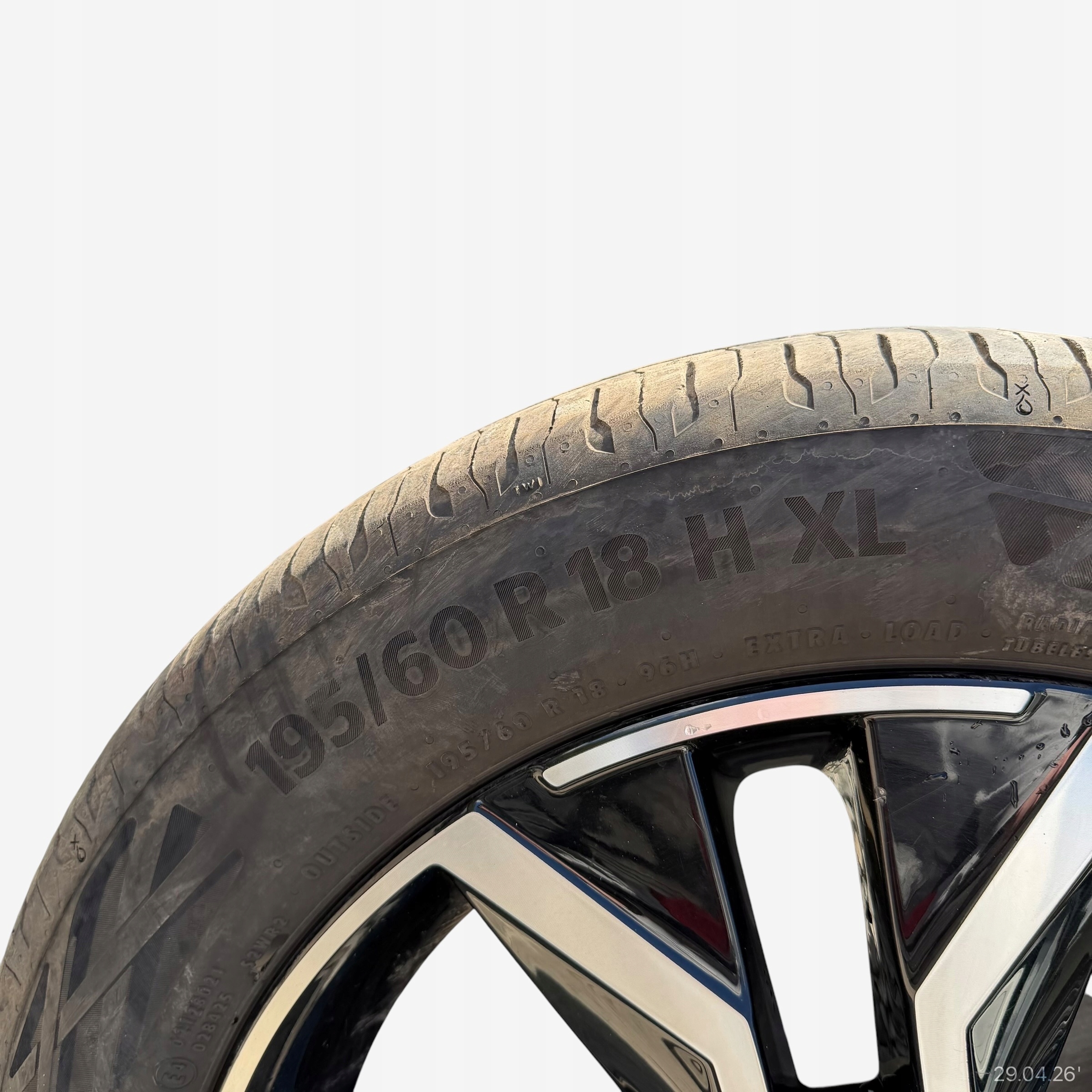 discs wheels tyres CITROEN C4 III CONTINENTAL 195/60/18" 3MM summer