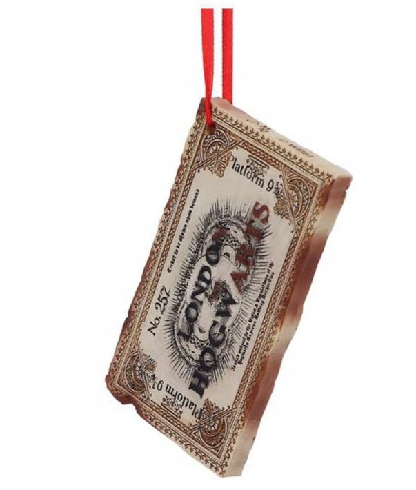

Bombka Harry Potter Bilet Na Pociąg Do Hogwartu