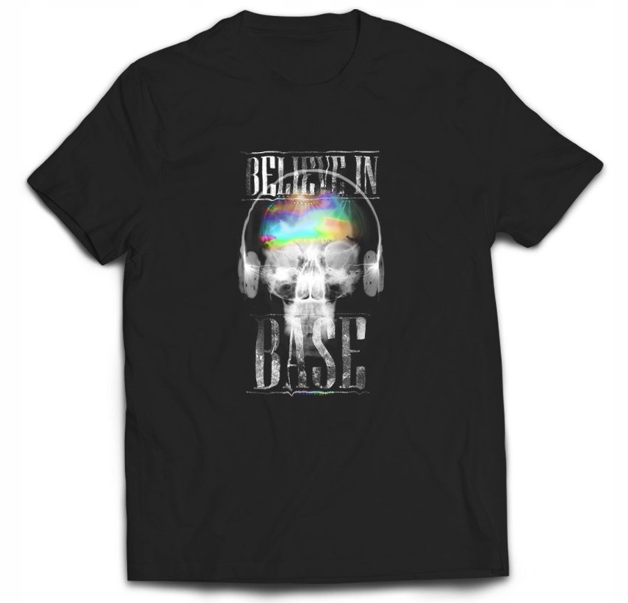 

Tshirt Czacha Xray Rentgen Muzyka Słuchawki M