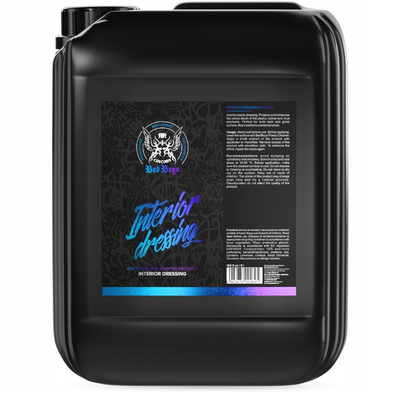 RRC BAD BOYS INTERIOR DRESSING BOYS PERFUME 5L Brand RR Customs