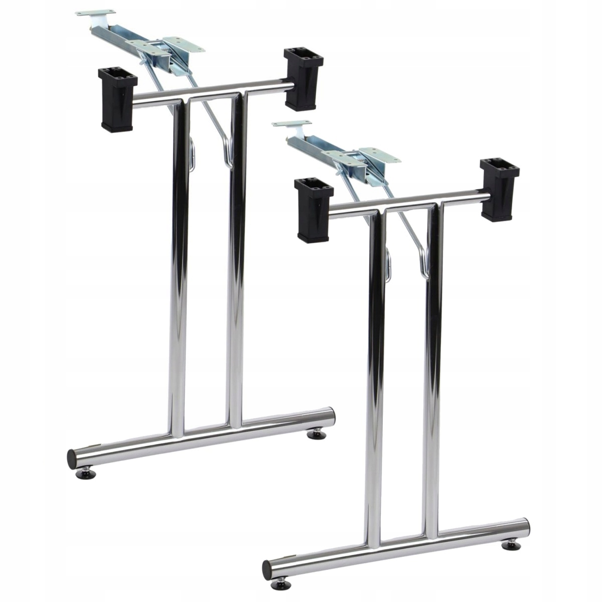 Stelaż składany do stołu biurka rozkładany chrom noga