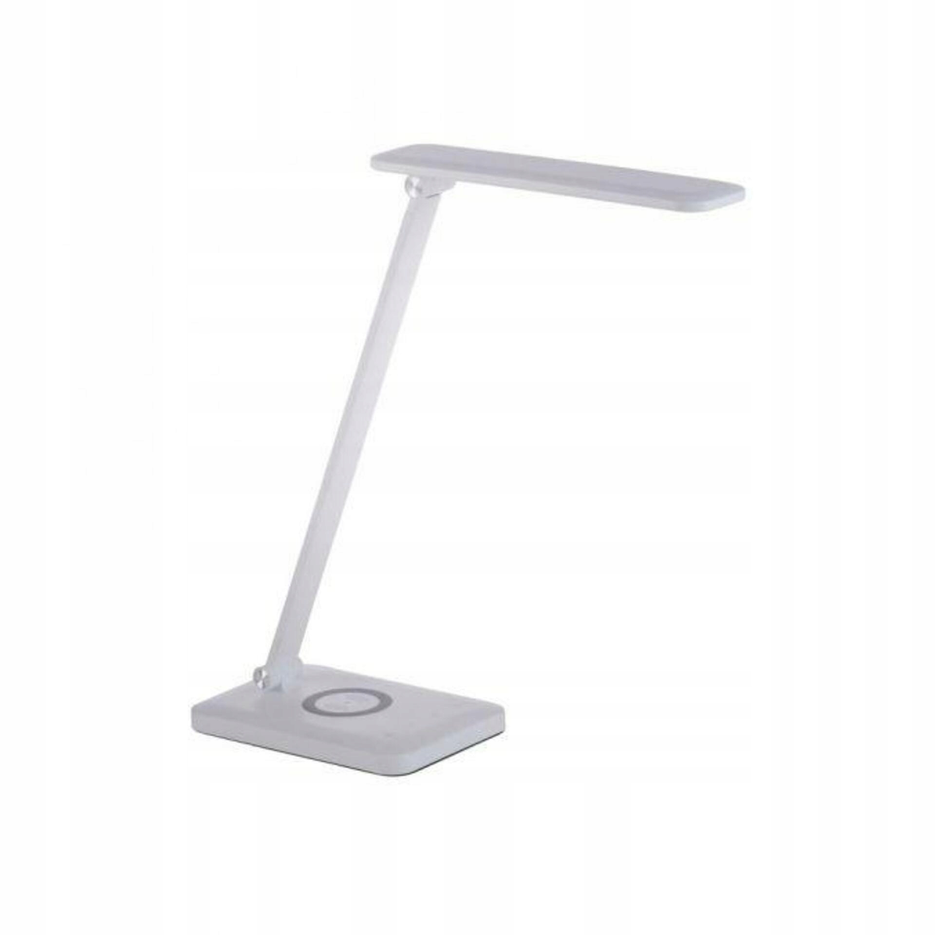 Led stolná lampa biela, Qi bezdrôtové nabíjanie, stmievanie, 2700-5000K