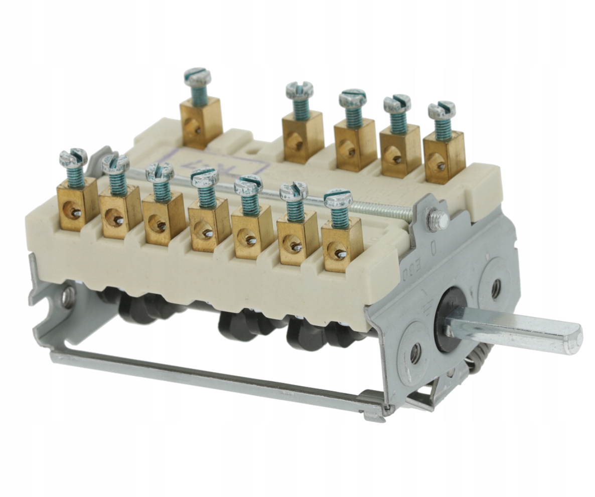 Přepínač vačkový 2 polohy sek. 0-1, 16A 4NO