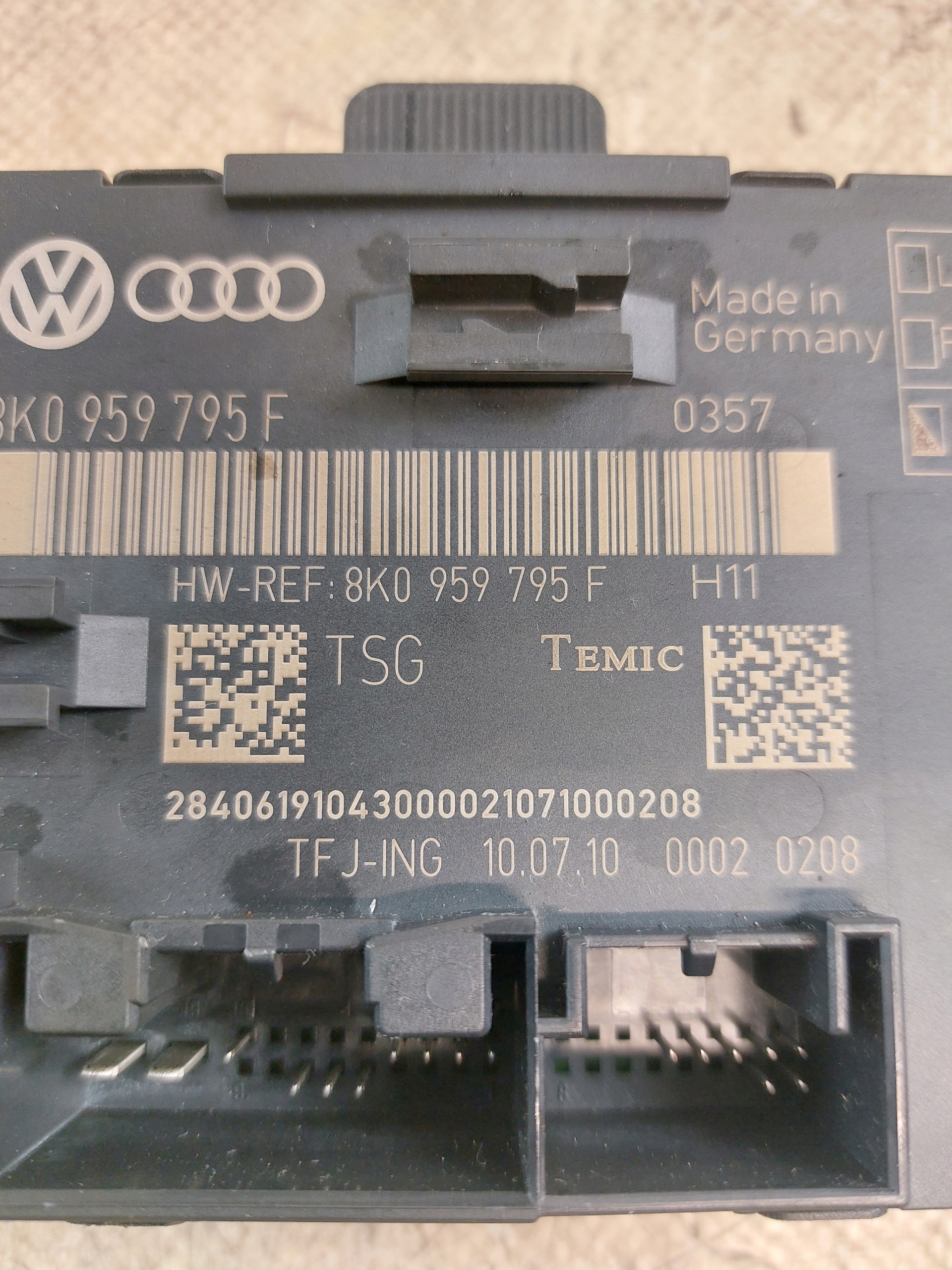 modul Bedienteil Tür links heck AUDI A4 B8
