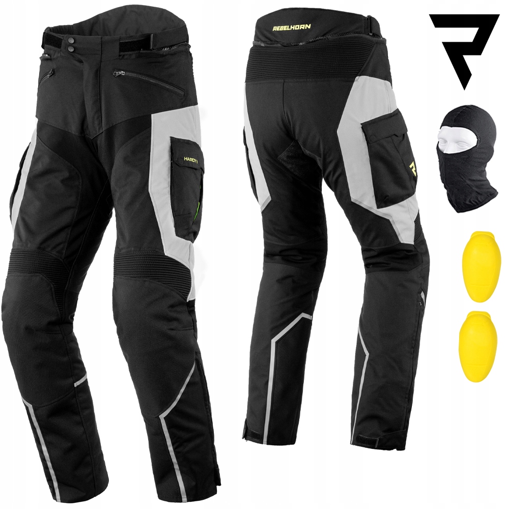 Motocyklové Nohavice Rebelhorn Hardy II Textilná Membrána Darčeky
