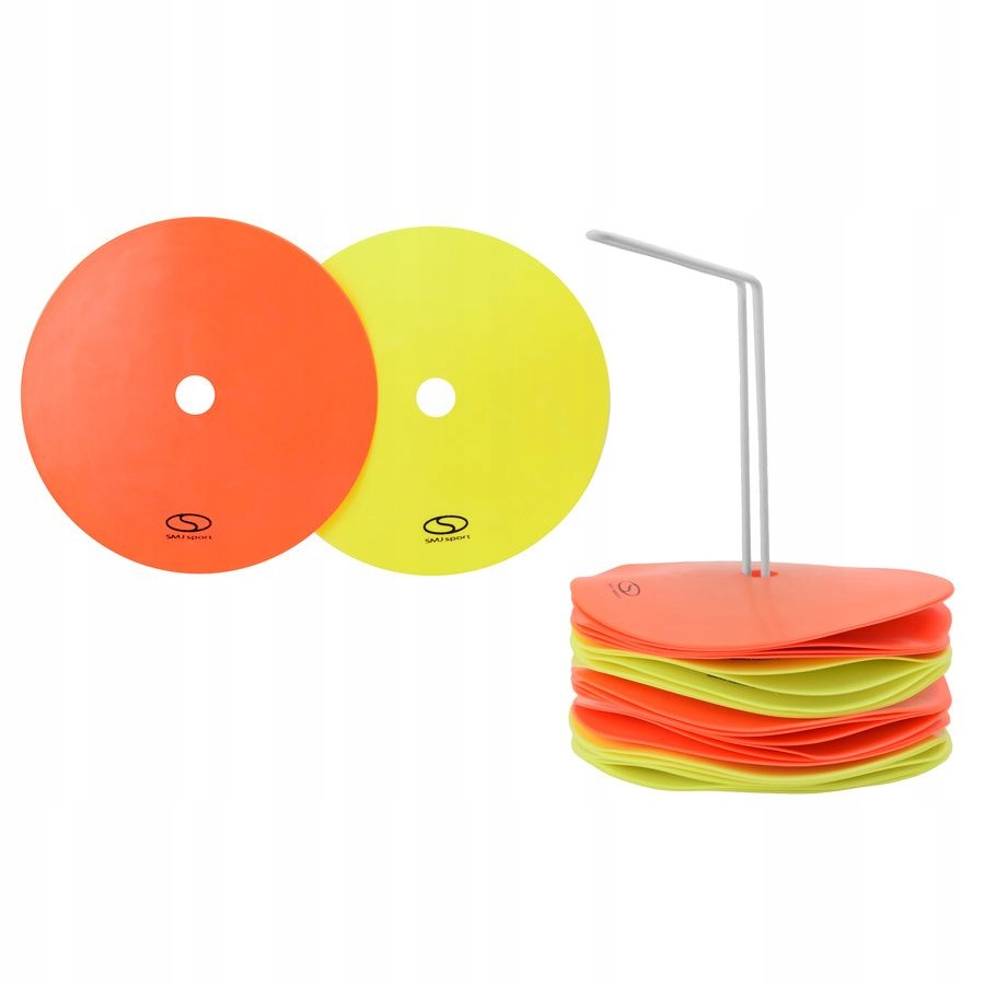 Ploché značky na parkety sada 24 ks stojan Nosítko průměr 203 mm