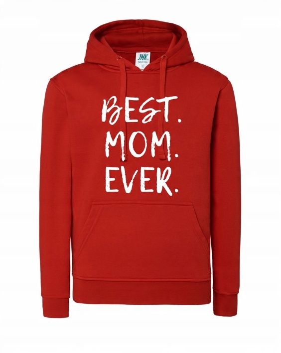 

Bluza z kapturem Best Mom Dzień mamy