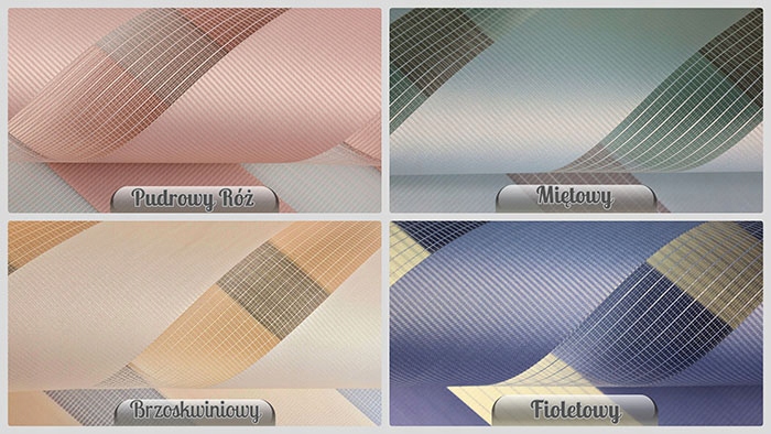 ROLETA ROLETY DZIEŃ NOC 88x150 CM Z NAPINACZEM NA WYMIAR RÓŻNE KOLORY Kod producenta WIZJAOKNA53255