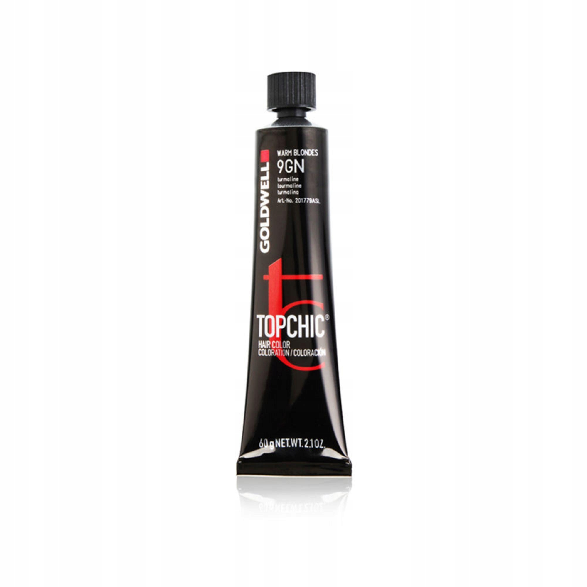 Goldwell, TopChic, Trvalá barva na vlasy, 9GN Turmalín, 60 ml