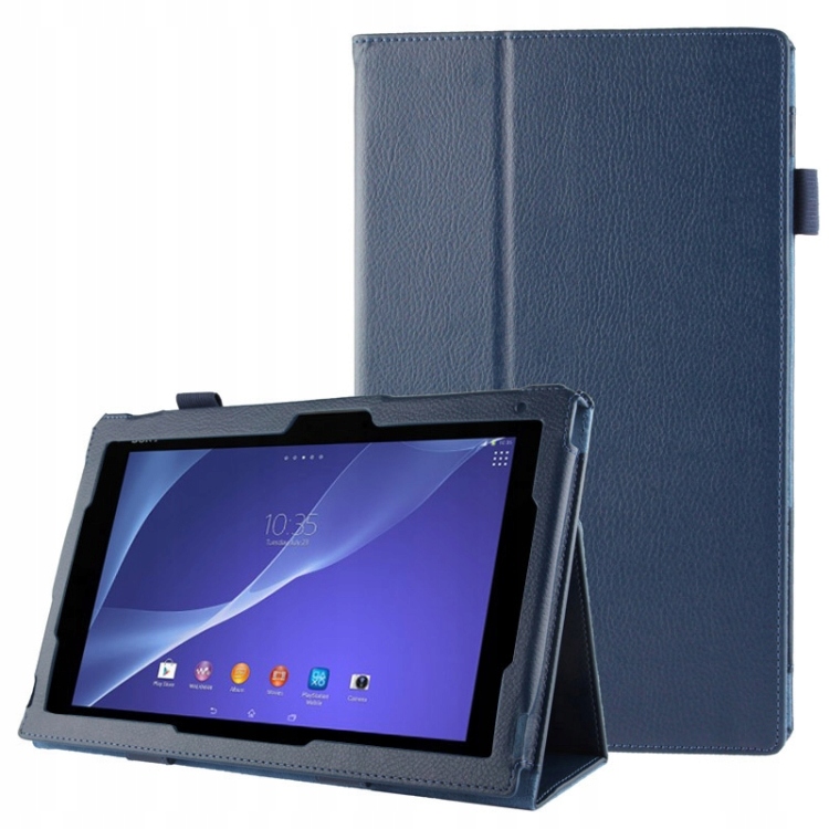 Leather Case for Sony Xperia Tablet Z2 Dark Blue