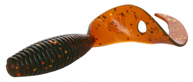 

Zapachowy twister Mikado 38mm Motoroil Gold 5szt.