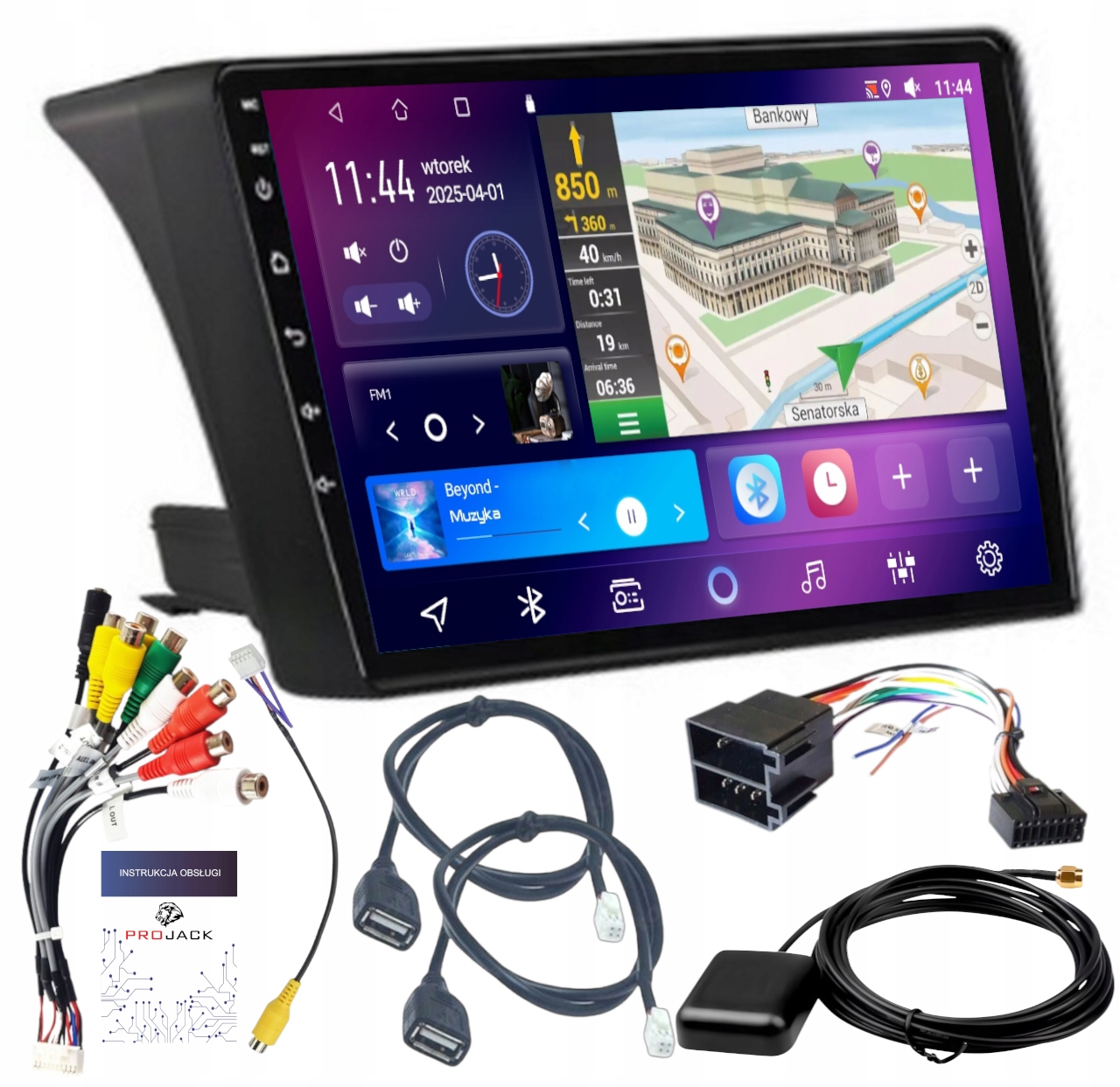 Autorádio Gps Android Citroen Jumper 2006-2015 Wifi Usb 4GB 64GB