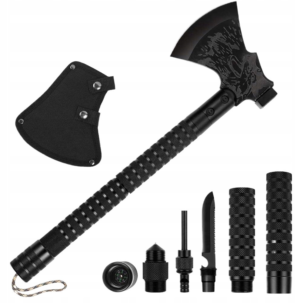 Skládací Turistická Sekera Do Lesa Multifunkční Survivalová Mačeta Nůž