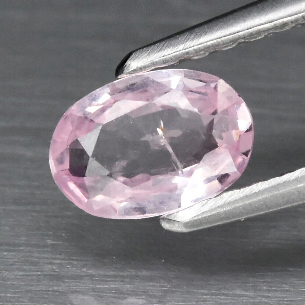 Přírodní Safír 0.47ct Růžový Ovál eCertifikát Wbd