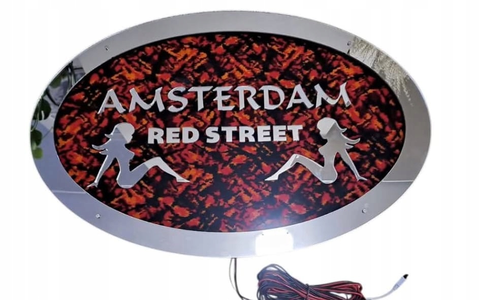 Tabuľa nad posteľ Tir Led zrkadlo Dánsky plyš Amsterdam Man Daf Scania 24V