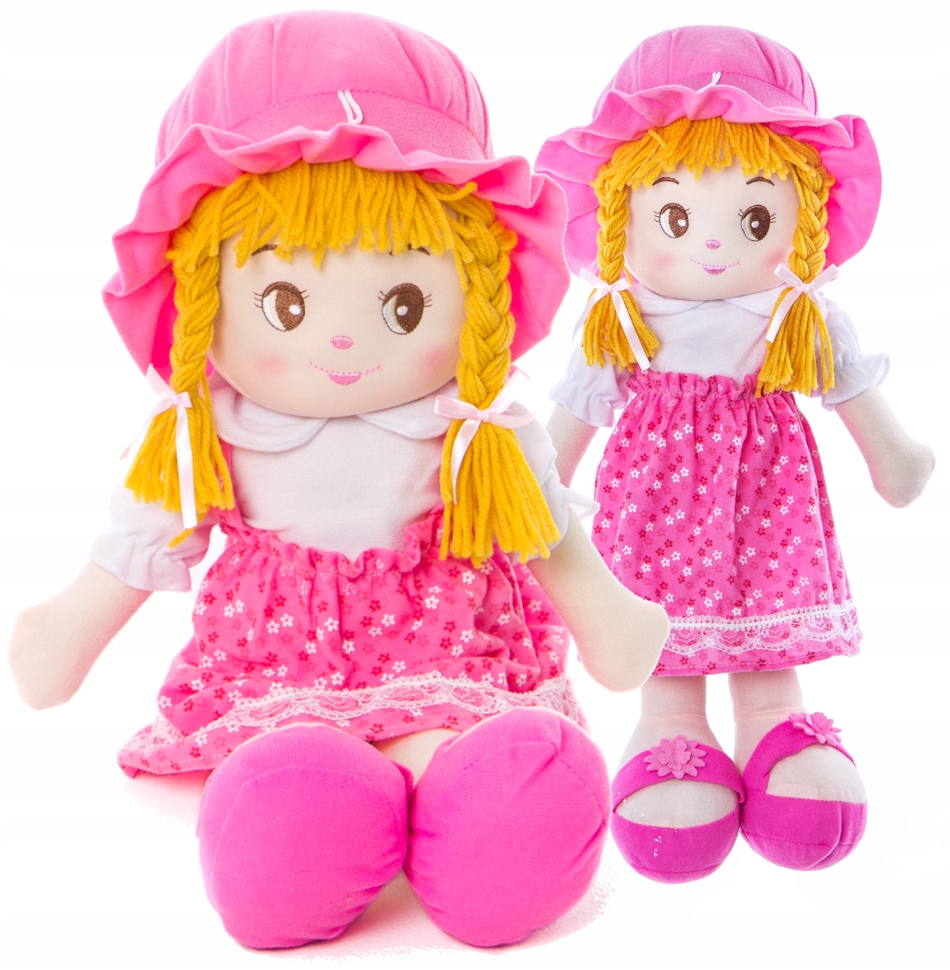 

Duża Szmaciana Lalka Zuzia 50cm Happy Mówi Śpiewa