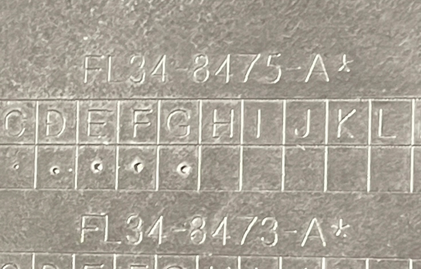 U3 FORD F150 2015- 5.0 4X4 ATRAPA GRILL ŻALUZJA FL34-8475-A Wersja Amerykańska