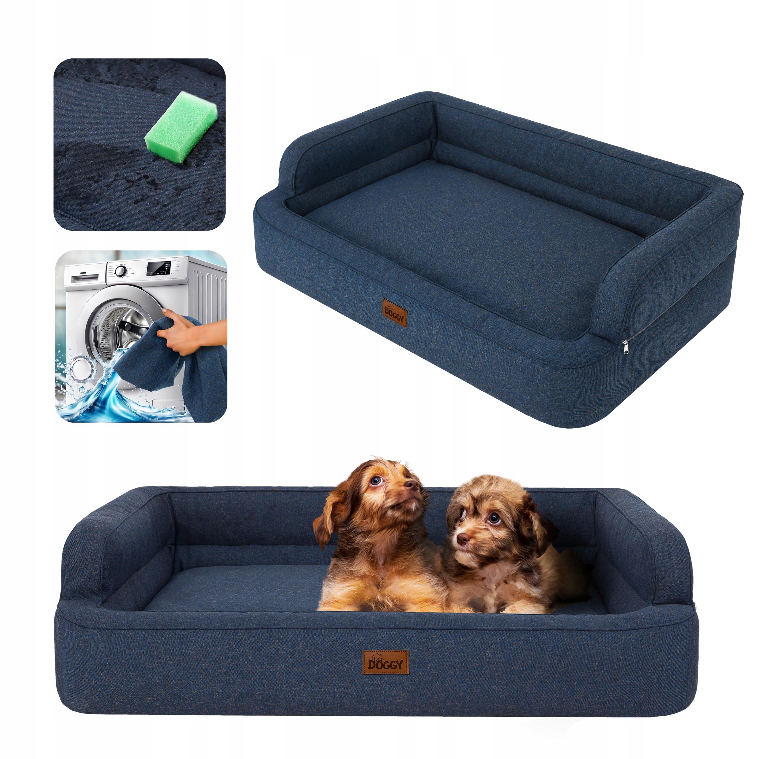 Pelíšek pro psa – gauč, potah pro psa – snadné čištění 96 x 62 cm