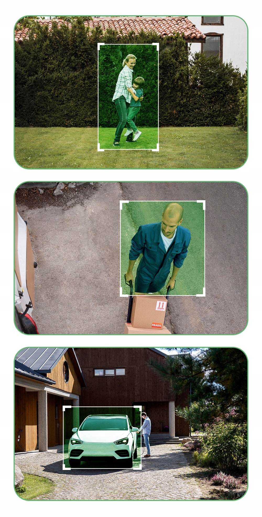 ZESTAW DO MONITORINGU KAMERY ZEWNĘTRZNE IP 5Mpx POE METALOWE CZARNE SMART Maksymalna pojemność dysków 10 TB