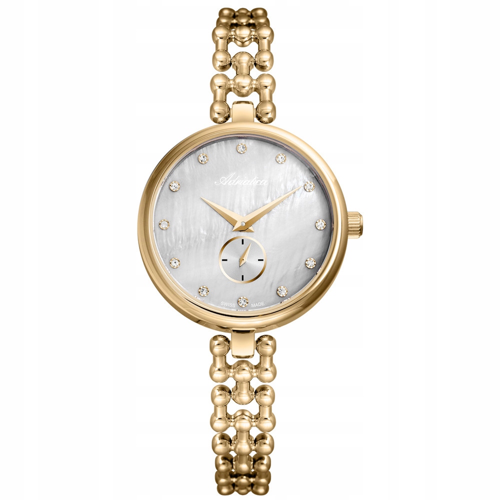 Dámské hodinky Adriatica A3727.114ZQ zlaté